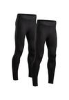 DANISH ENDURANCE Compression Leggings Herren - schwarz