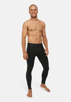 Rückansicht von DANISH ENDURANCE Kompressionshose Leggings Herren schwarz