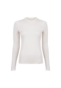 DANISH ENDURANCE Merino Funktionshemd Damen off-white