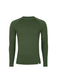 DANISH ENDURANCE Merino Funktionshemd Herren green