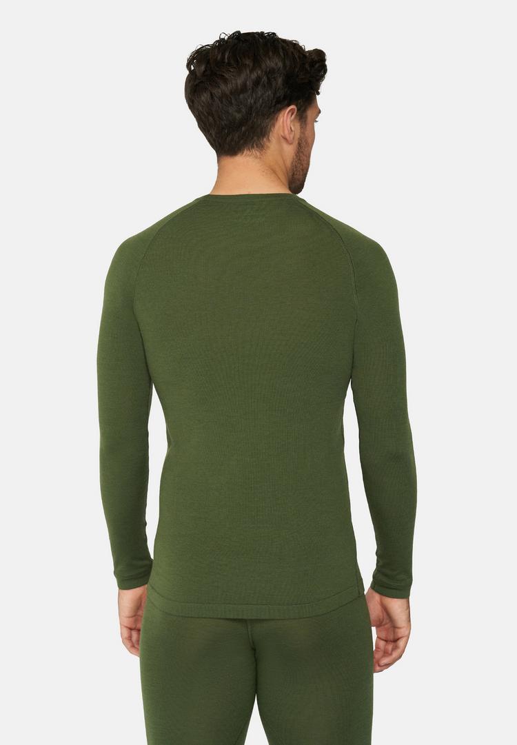 DANISH ENDURANCE DANISH ENDURANCE Merino Funktionsshirt Herren - green - 1 | SportScheck