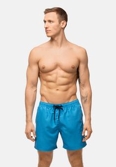 Rückansicht von DANISH ENDURANCE Swim Shorts Badeshorts Herren bright blue