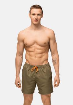 Rückansicht von DANISH ENDURANCE Swim Shorts Badeshorts Herren olive green