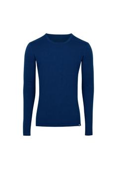 DANISH ENDURANCE Merino Funktionsshirt Herren navy
