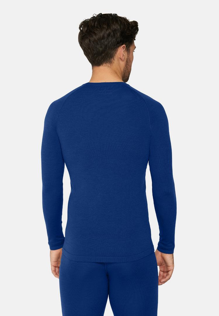 DANISH ENDURANCE DANISH ENDURANCE Merino Funktionsshirt Herren - navy - 1 | SportScheck