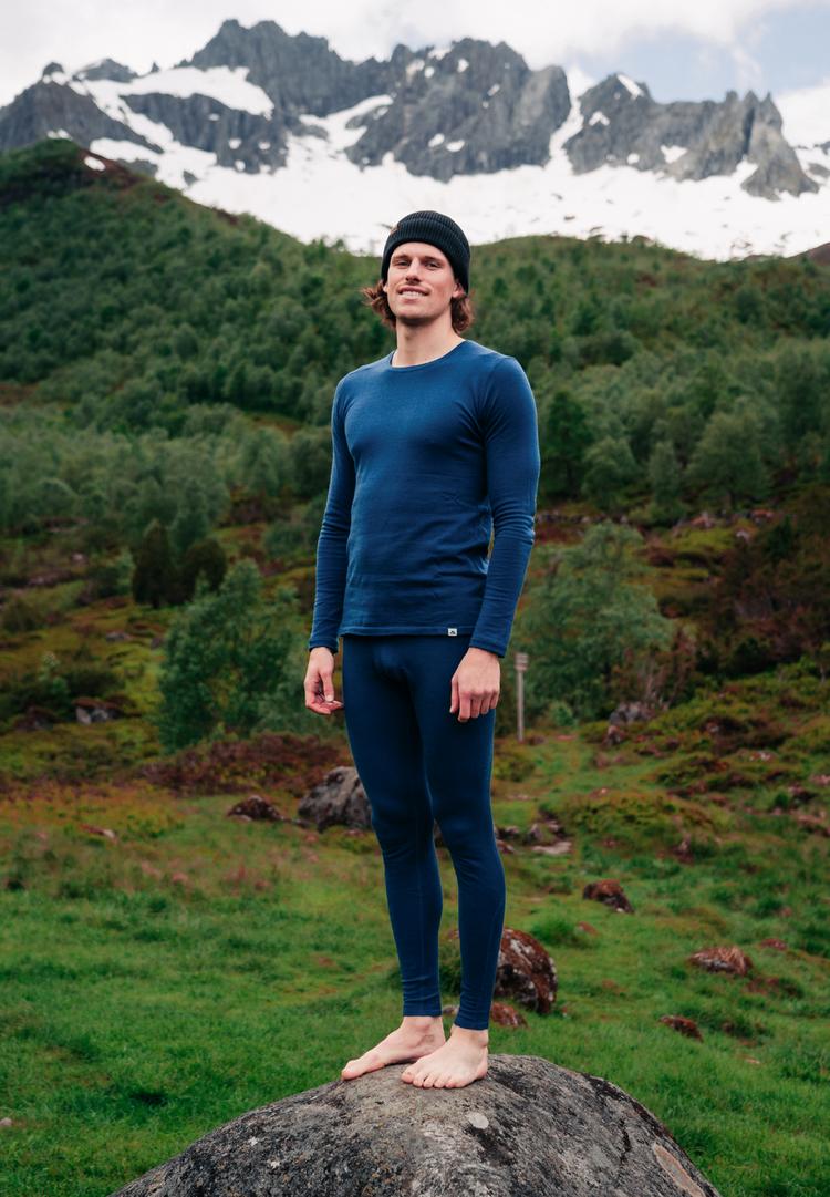 DANISH ENDURANCE DANISH ENDURANCE Merino Funktionsshirt Herren - navy - 1 | SportScheck