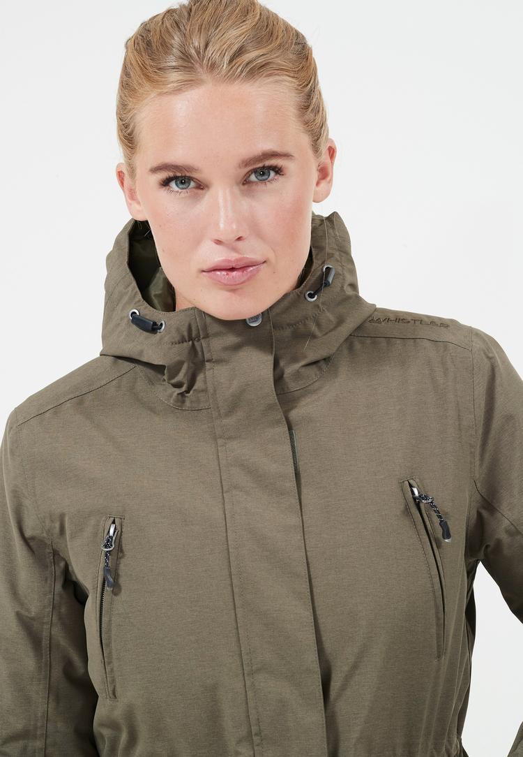 Whistler Whistler Basta W Long W-PRO 10000 Parka Damen - 5056 Tarmac - 1 | SportScheck