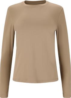 Athlecia Almi Langarmshirt Damen 1193 Roasted Cashew