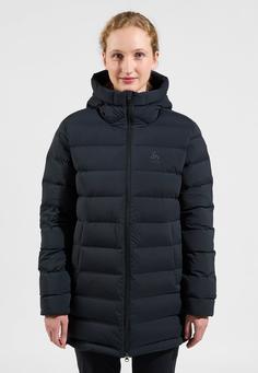 Rückansicht von Odlo ASCENT N-THERMIC HOODED Daunenjacke Damen black(15000)