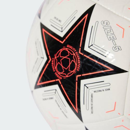 Rückansicht von adidas UCL 24/25 League Phase Club Ball Fußball White / Black / Turbo