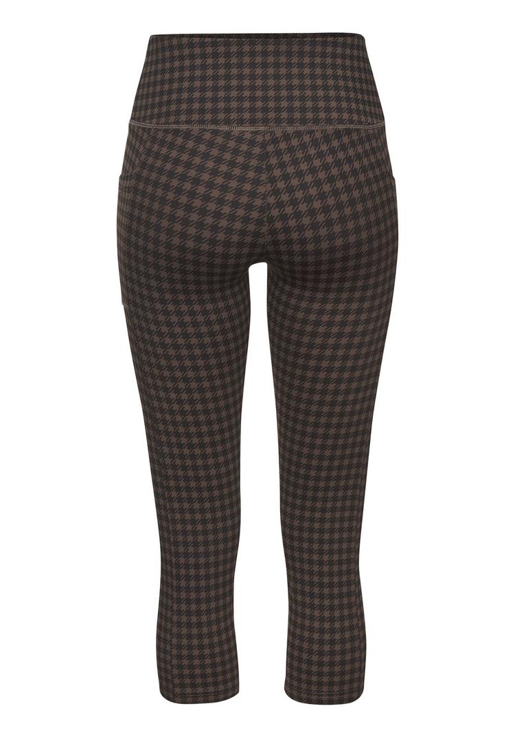 Lascana Lascana Caprileggings Tights Damen - braun - 0 | SportScheck