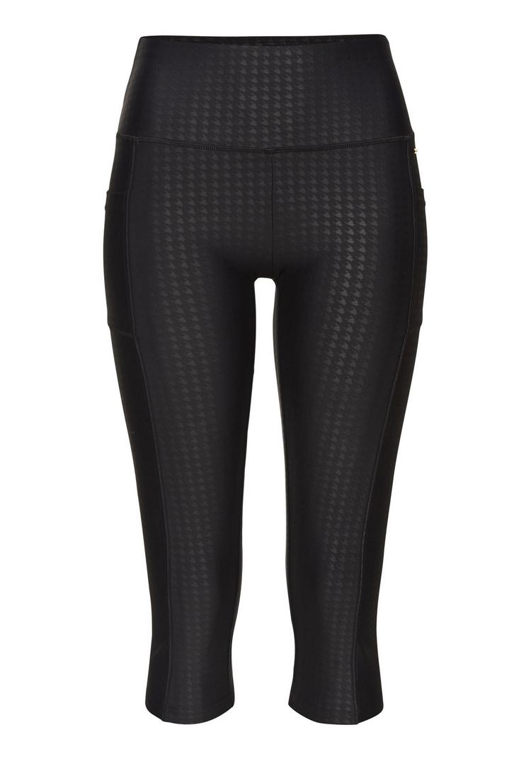 Lascana Lascana Caprileggings Tights Damen - schwarz - 0 | SportScheck