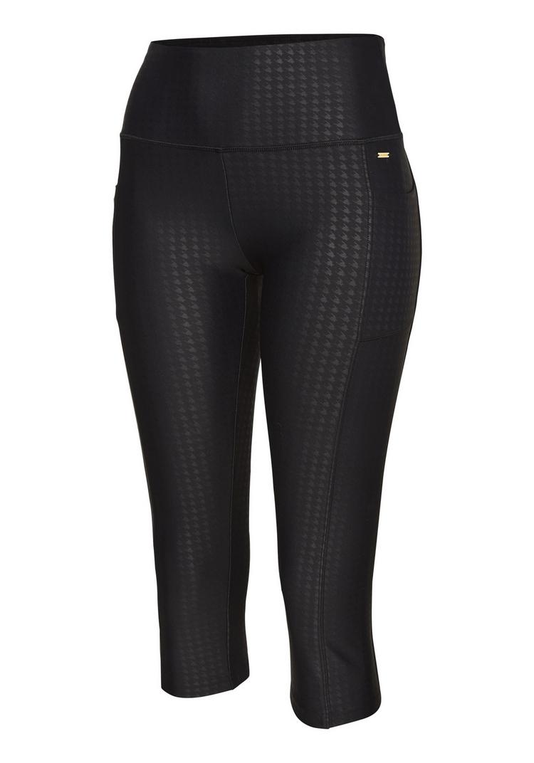 Lascana Lascana Caprileggings Tights Damen - schwarz - 1 | SportScheck