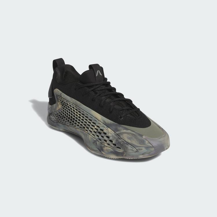 adidas adidas Anthony Edwards 1 Low Basketballschuh Sneaker Herren - Silver Pebble / Core Black / Wonder Beige - 3 | SportScheck