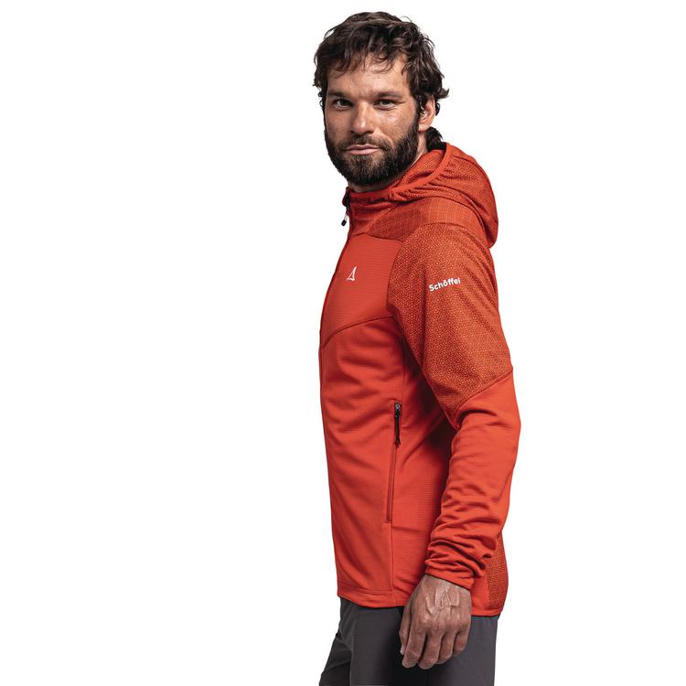 Sch&ouml;ffel Sch&ouml;ffel Fleece Hoody Svardalen M Fleecejacke Herren - poinciana - 2 | SportScheck