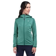 Rückansicht von Schöffel Fleece Hoody Svardalen L Fleecejacke Damen 6755 grün