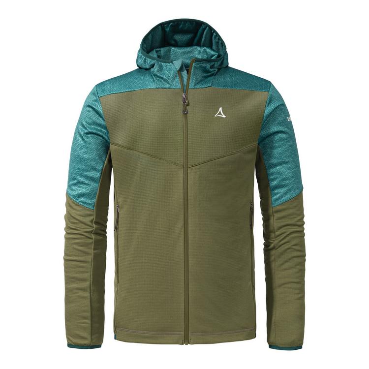 Sch&ouml;ffel Sch&ouml;ffel Fleece Hoody Svardalen M Fleecejacke Herren - 6737 - gr&uuml;n - 0 | SportScheck