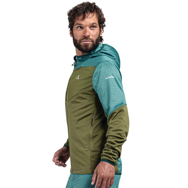 Sch&ouml;ffel Sch&ouml;ffel Fleece Hoody Svardalen M Fleecejacke Herren - 6737 - gr&uuml;n - 2 | SportScheck