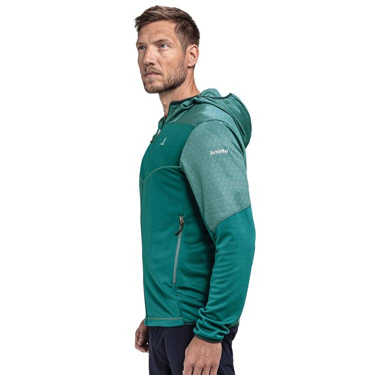 Sch&ouml;ffel Sch&ouml;ffel Fleece Hoody Svardalen M Fleecejacke Herren - 6895 - gr&uuml;n - 2 | SportScheck