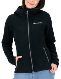DEPROC active GLORY MAY Strickfleece Damen - anthrazit