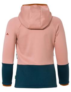 Rückansicht von VAUDE Kids Capacida Fleece Jacket Outdoorjacke Kinder soft rose