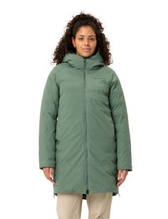 Rückansicht von VAUDE Women's Mineo Coat IV Outdoorjacke Damen agave