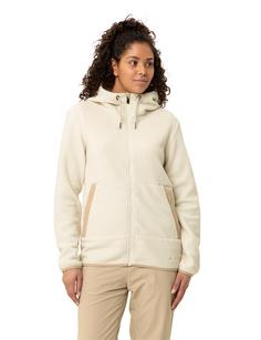 Rückansicht von VAUDE Women's Manukau Fleece Jacket II Outdoorjacke Damen ecru