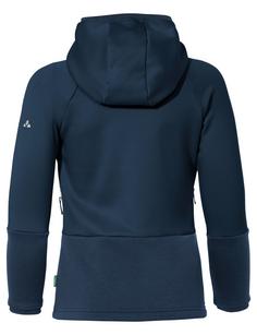 Rückansicht von VAUDE Kids Capacida Fleece Jacket Outdoorjacke Kinder dark sea