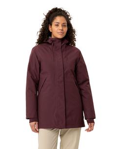 Rückansicht von VAUDE Women's Coreway Parka Outdoorjacke Damen dark oak