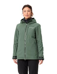 Rückansicht von VAUDE Women's Elope 3in1 Jacket II Doppeljacke Damen agave