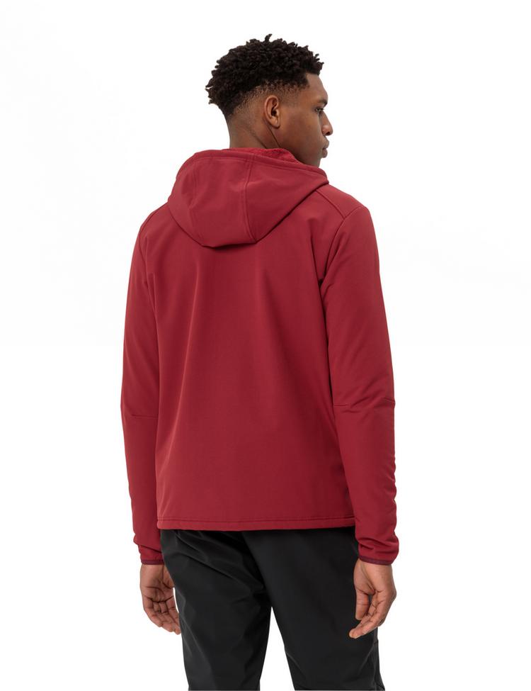 VAUDE VAUDE Men's Elope Stormfleece Hoody Outdoorjacke Herren - carmine - 1 | SportScheck