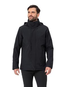 Rückansicht von VAUDE Men's Rosemoor 3in1 Jacket Doppeljacke Herren black