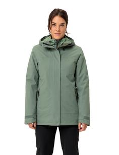 Rückansicht von VAUDE Women's Neyland 3in1 Jacket Doppeljacke Damen agave