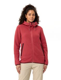 Rückansicht von VAUDE Women's Manukau Fleece Jacket II Outdoorjacke Damen brick