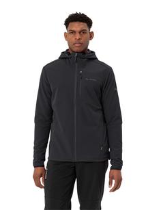 Rückansicht von VAUDE Men's Elope Stormfleece Hoody Outdoorjacke Herren black