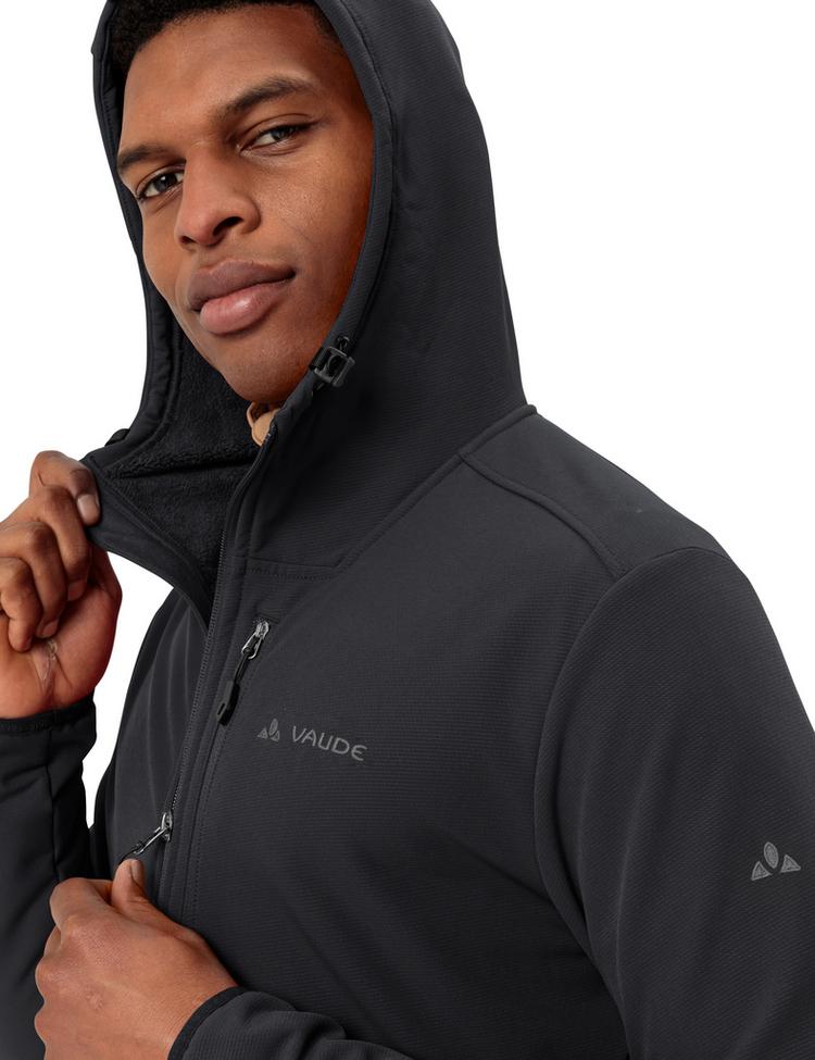 VAUDE VAUDE Men's Elope Stormfleece Hoody Outdoorjacke Herren - black - 1 | SportScheck