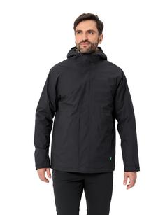 Rückansicht von VAUDE Men's Neyland 3in1 Jacket Doppeljacke Herren black/oat