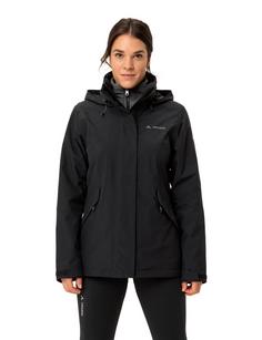 Rückansicht von VAUDE Women's Rosemoor 3in1 Jacket II Doppeljacke Damen black