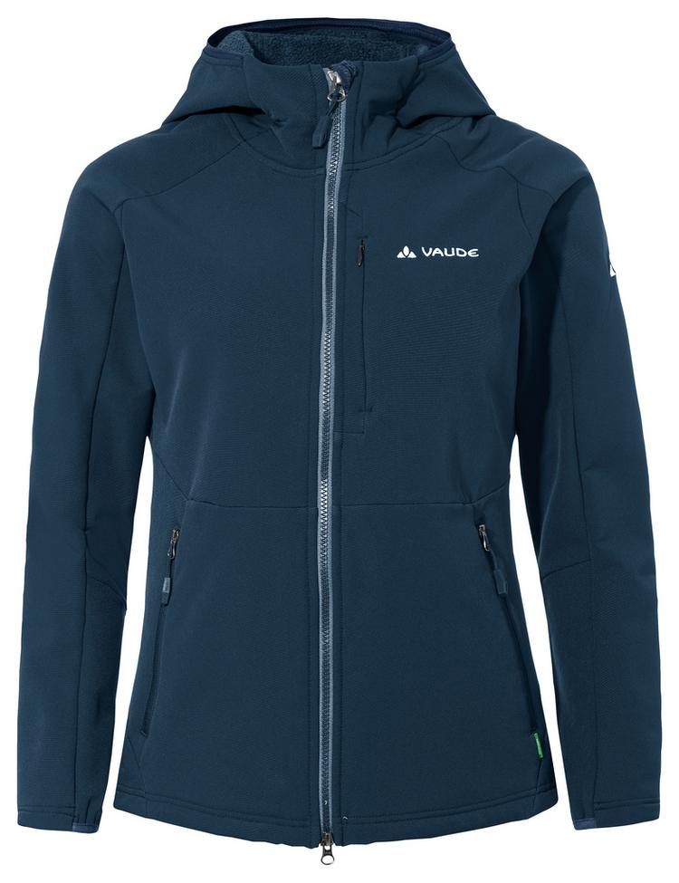VAUDE VAUDE Women's Elope Stormfleece Hoody Outdoorjacke Damen - dark sea - 0 | SportScheck