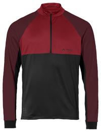 VAUDE Men's Qimsa Halfzip LS Shirt T-Shirt Herren - carmine
