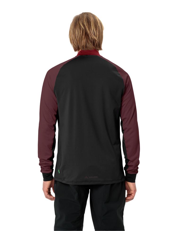 VAUDE VAUDE Men's Qimsa Halfzip LS Shirt T-Shirt Herren - carmine - 1 | SportScheck