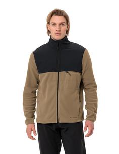 Rückansicht von VAUDE Men's Mineo Fleece Jacket II Outdoorjacke Herren oat