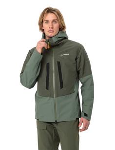 Rückansicht von VAUDE Men's Monviso 2,5L Jacket Outdoorjacke Herren khaki