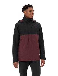 Rückansicht von VAUDE Men's Rosemoor 3in1 Jacket Doppeljacke Herren dark oak