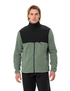 Rückansicht von VAUDE Men's Mineo Fleece Jacket II Outdoorjacke Herren agave