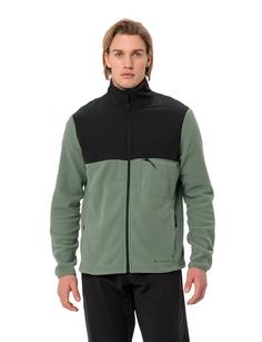 Rückansicht von VAUDE Men's Mineo Fleece Jacket II Outdoorjacke Herren agave