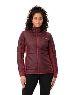 Rückansicht von VAUDE Women's Valsorda Hybrid Jacket Outdoorjacke Damen dark oak