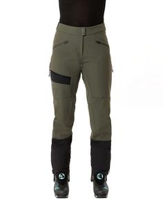 Rückansicht von VAUDE Women's Monviso Alpine Pants Funktionshose Damen khaki