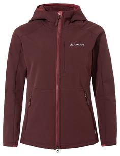 VAUDE Women's Elope Stormfleece Hoody Outdoorjacke Damen dark oak