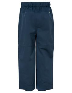 Rückansicht von VAUDE Kids Caprea Rain Pants Funktionshose Kinder dark sea